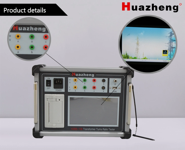 3 Phase TTR Tester Automatic Transformer Turns Ratio Group Tester