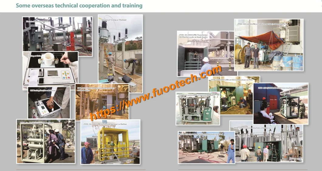 Two Stages Transformer Evacuation System with Rotary Vane Vacuum Pump and Booster Roots Pump