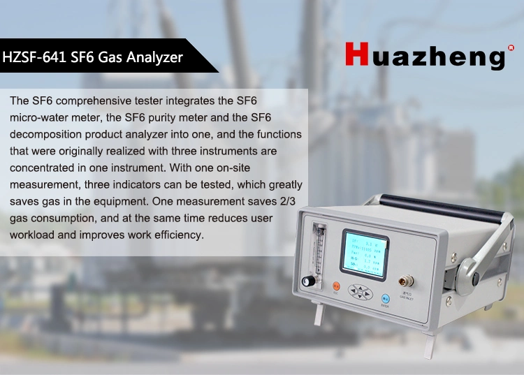 Portable Dew Point Analyzer for Sf6 Gas Trace Moisture Analysing