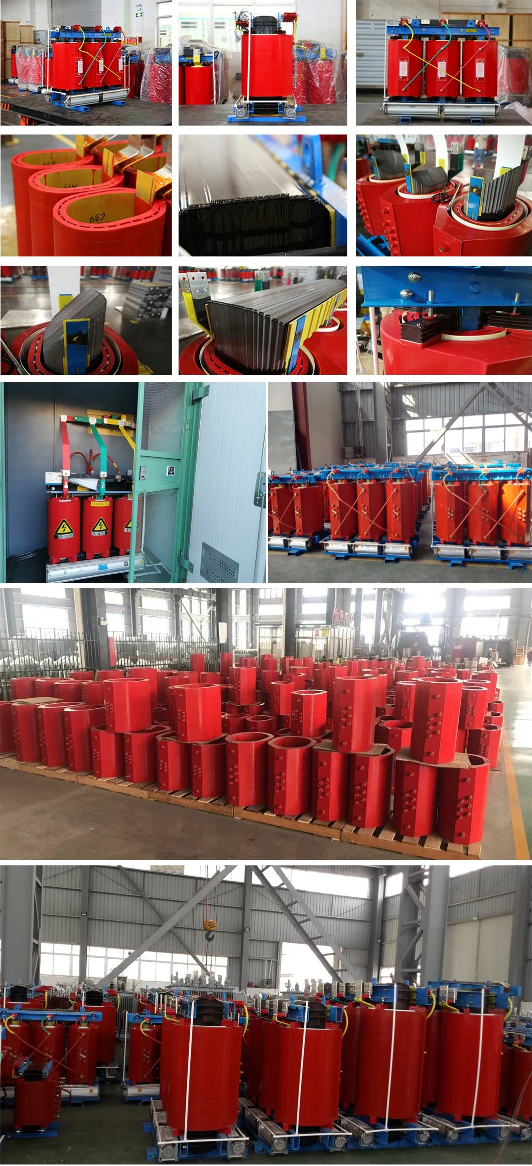 Factory Direct Sales High Standard 800kVA 11kv Three Phase Transformer Dry Air Generator