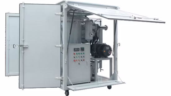 Zja PLC 제어 진공 탈수기 여과 재활용 시스템 변압기 진공 오일 정수기